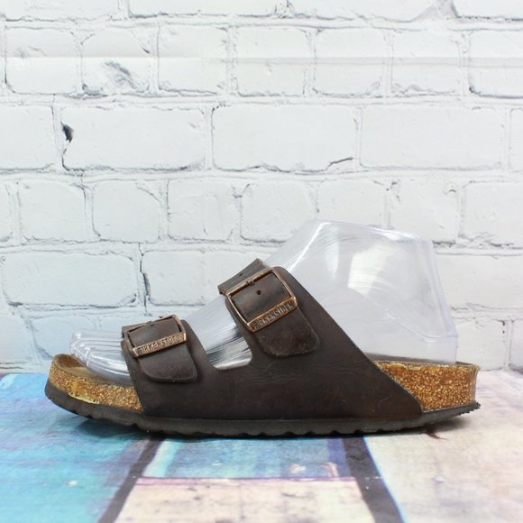 Birkenstock Arizona Habana Leather Sandals Sz 5.5